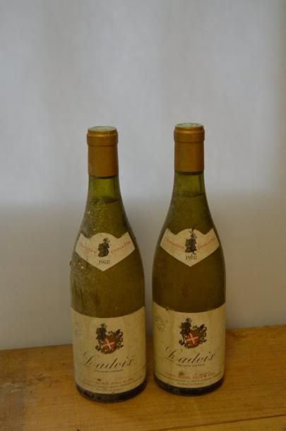 null 2 bouteilles LADOIX Chevalier P&F1988