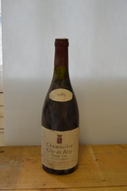 null 1 bouteille CHAMBERTIN "Clos de Bèze", R. Groffier 1989 (es) 