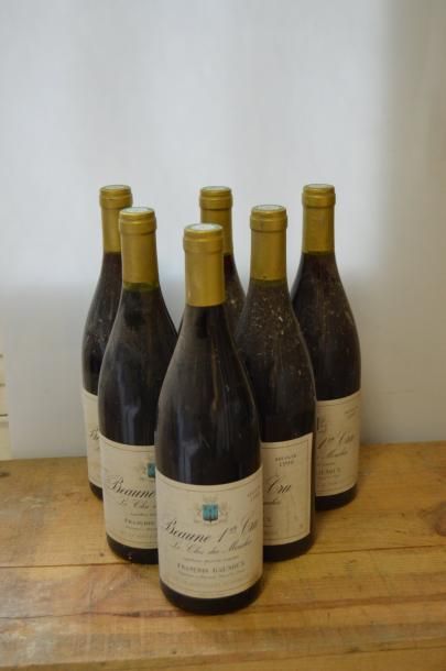 null 6 bouteilles BEAUNE "Clos des Mouches", F. Gaunoux 1990 (es) 