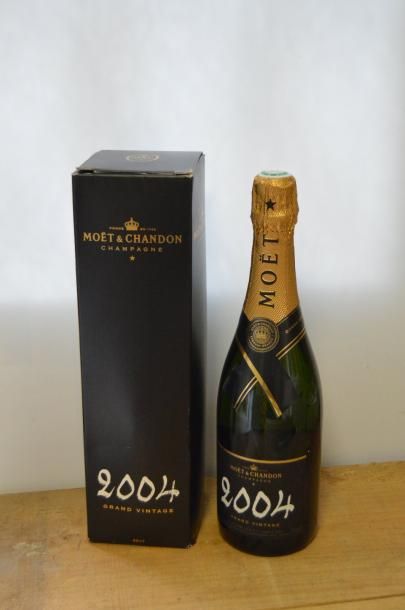 null 4 bouteilles CHAMPAGNE "Grand Vintage", Moët & Chandon 2004