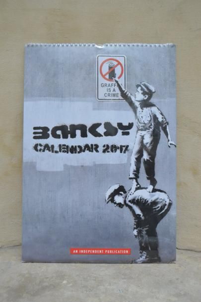 null BANKSY, A independant publication, calendrier 2017.