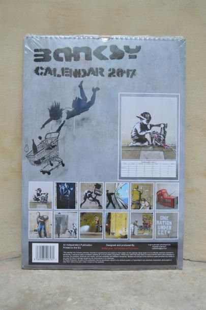 null BANKSY, A independant publication, calendrier 2017.