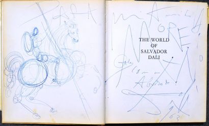 Salvador DALI (1904-1989) Salvador DALI (1904-1989), Cavalier, 1963, dessin au stylo...