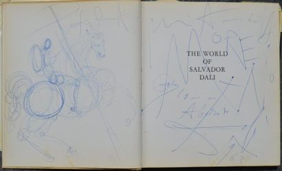 Salvador DALI (1904-1989) Salvador DALI (1904-1989), Cavalier, 1963, dessin au stylo...