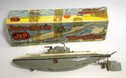 null JEP : Sous-marin "Nautilus", partie de boite. 