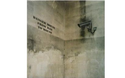 null BANKSY. DANGER MOUSE "From Man To Mouse" Impression sur pochette disque