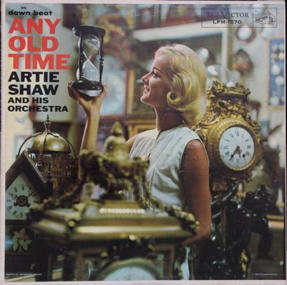 null ANDY WARHOL. ARTIE SHAW "Any old time". Impression sur pochette disque vinyl....