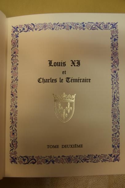 null COMMYNES (Philippes de) : Louis XI et Charles Le Téméraire. Nice, Ed. Sefer,...