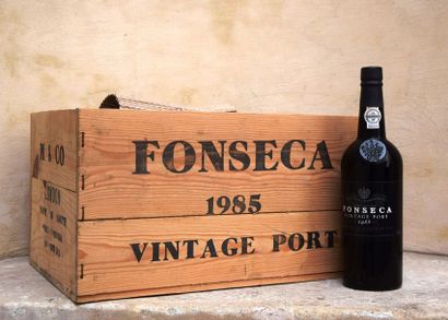 null 9 bouteilles PORTO "vintage", Fonseca 1985 cb 
