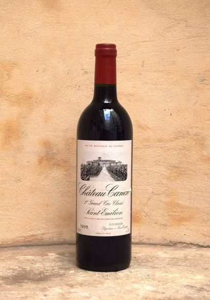 null 12 bouteilles CH. CANON, 1° Grand Cru St-Emilion 1995 cb 