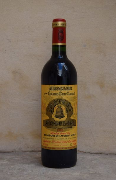 null 1 bouteille CH. ANGELUS, 1° Grand Cru St-Emilion 1996 (etlt) 