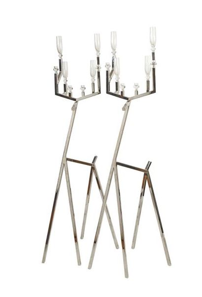 null Marcel WANDERS (né en 1963) pour BACCARAT, collection "Les esprits des bois",...