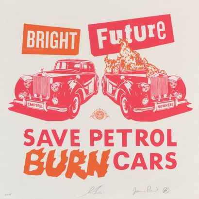 Shepard FAIREY (Né en 1970), Shepard FAIREY (né en 1970), 

Bright Future (pink),...