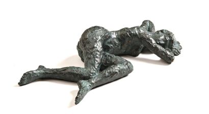 null MOLINIÉ-JONQUET Chantal (XX-XXI ème), "Ondine", bronze Fondeur Denis de St Herblain...