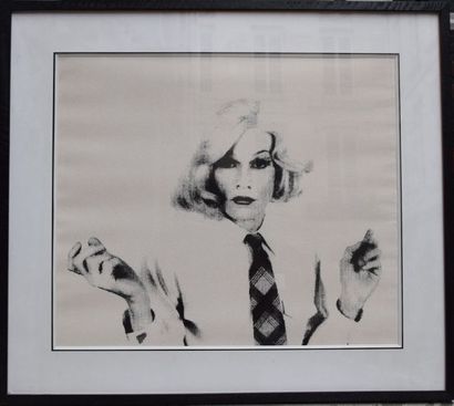 null Christopher MAKOS (né en 1948), "Andy Warhol in Drag", "Altered Image",1982....