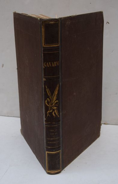 null GAVARNI (XIX ème), Par-ci, Par-là, Physionomies parisiennes, un volume comprenant...