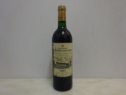 null 1 bouteille CH. MISSION-HAUT-BRION, Pessac-Léognan 1987 