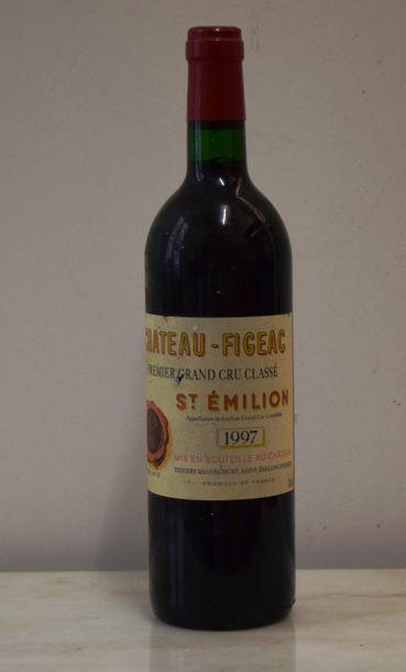 null 1 bouteille CH. FIGEAC, 1° Grand Cru St-Emilion 1997 