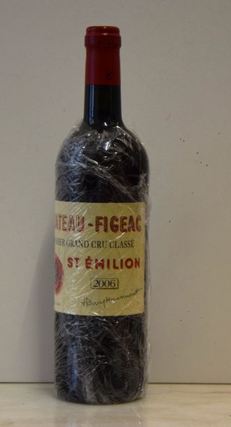 null 1 bouteille CH. FIGEAC, 1° Grand Cru St-Emilion 2006 