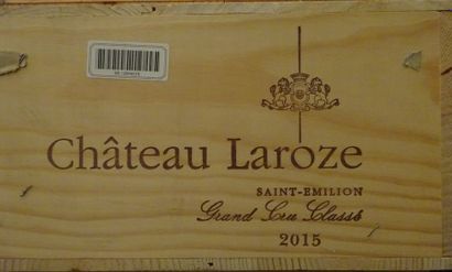 null 12 bouteilles CH. LAROZE, St-Emilion 2015 cb