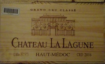 null 12 bouteilles CH. LA LAGUNE, 3° cru Haut-Médoc 2016 cb