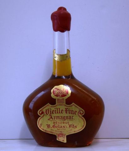 null un pot de VIEILLE FINE ARMAGNAC "Réserve", B. Gélas 