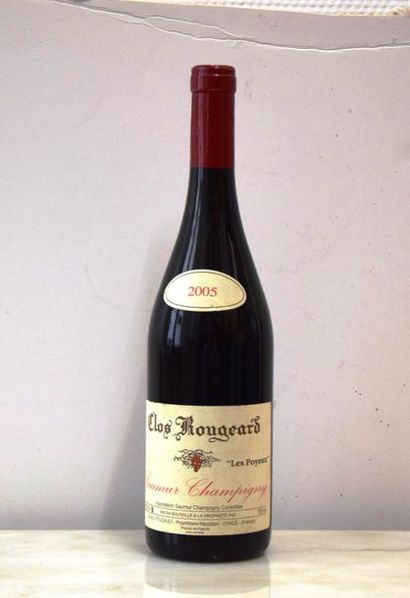 null 1 bouteille SAUMUR-CHAMPIGNY "Les Poyeux", Clos Rougeard 2005 (etla) 