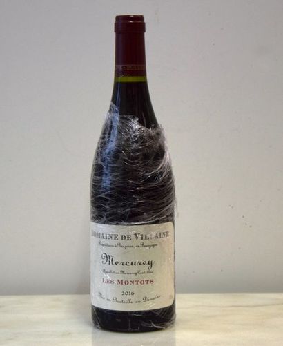 null Ensemble de 5 bouteilles :1 bouteille RULLY "Les Champs Cloux", Domaine de Villaine...