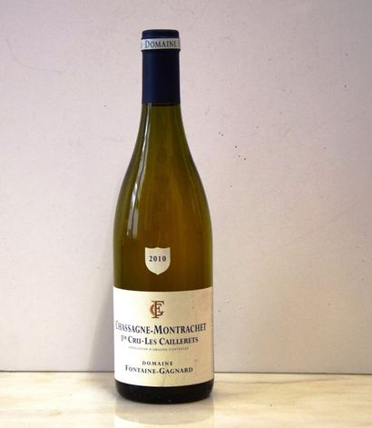 null 1 bouteille CHASSAGNE-MONTRACHET "Les Caillerets 1er cru", Fontaine-Gagnard...