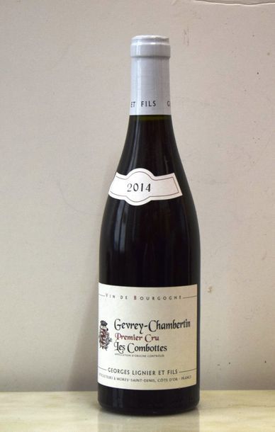 null 1 bouteille GEVREY-CHAMBERTIN "Combottes", G. Lignier 2014 