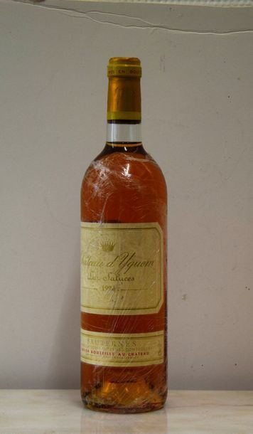 null 1 bouteille CH. D'YQUEM, 1° Cru Supérieur Sauternes 1994 (elt) 