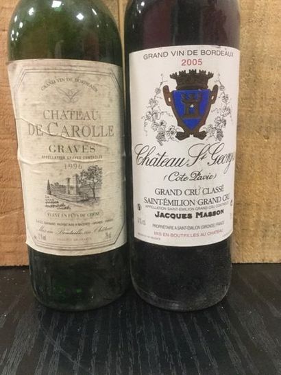 null Lot : Cht Saint-Georges, GCC, Saint Emilion, 2000 x 4 + Cht de Carolle Pessac...