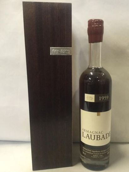 null 1 CHAT. DE LAUBADE 70 CL 1959 ARMAGNAC - LEDA - CB