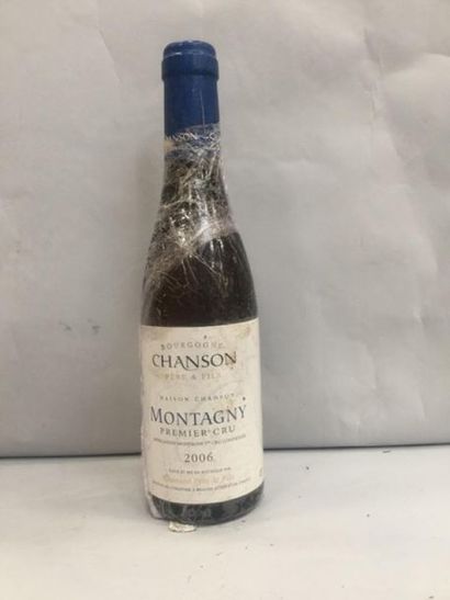 null 7 BT Demies bouteilles - MONTAGNY 1 ER CRU - MAISON CHANSON - 2006 (blanc)