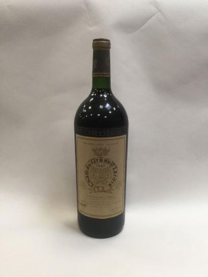 null 1 Magnum - CHÂTEAU GRUAUD LAROSE - SAINT JULIEN GCC - 1982 -