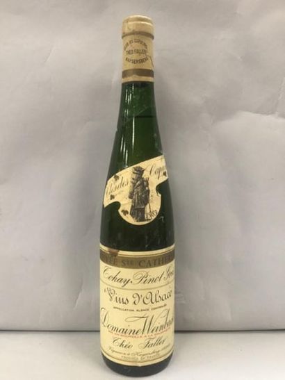 null 2 bt de (70 cls) Domaine WEMBACH Théo FALLER- TOKAY PINOS GRIS - CUVÉE STe CATHERINE...