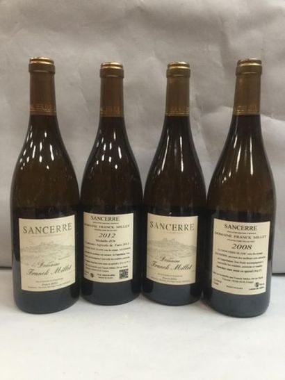 null Lot de 9 bt de SANCERRE - DOMAINE FRANCK MILLET - blanc - ( 7 bt de 2012 et...