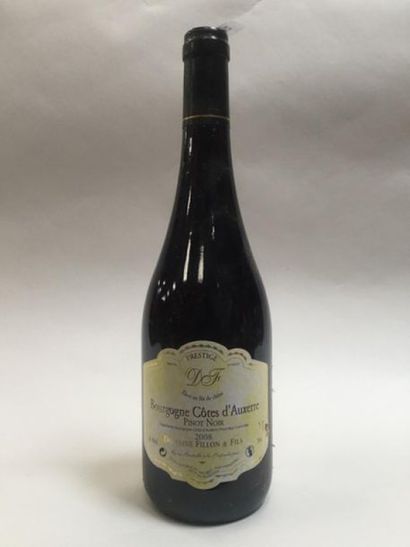 null 6 bt - Bourgogne Côtes d'Auxerre - Pinot noir - Domaine FILLON et fils - 2008...