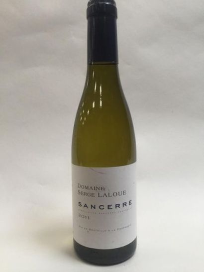 null 12 demies bt - SANCERRE - Domaine Serge LALOUE - 2011 blanc -