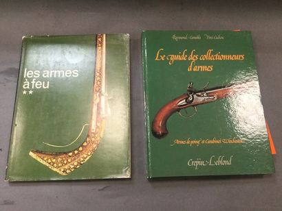 null Lot de deux livres : les armes à feu et le guide du collectionneur