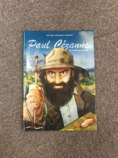  725 Comics Paul Cézanne - A Rebel in Provence Gazette Drouot