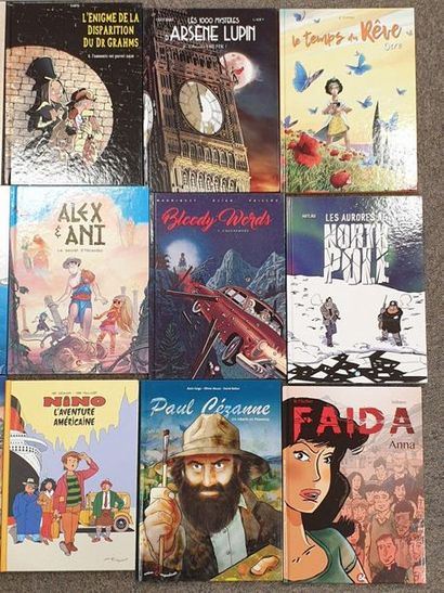 null lot of 20 comic books: Bloody word, Faida Kid Franky, Nino l adventurer, I am...