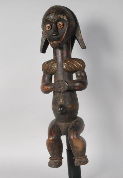 null FANG N'GUMBA (Sud Cameroun / Guinée Equato) Hauteur 70 cm



Ancienne statue...