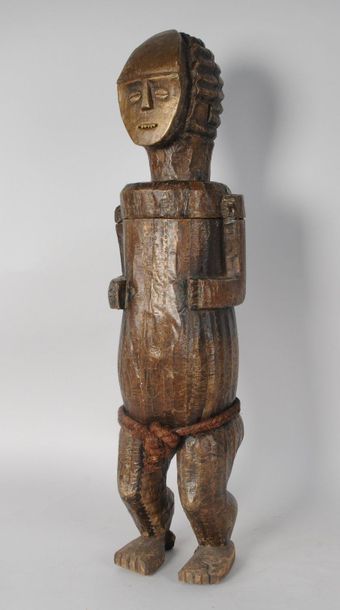 null MBEDE ( Gabon République du Congo) Hauteur 79 cm



Gardien masculin de reliquaire,...
