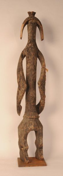 null MUMUYE (NIGERIA vallée de la Benue) Hauteur 108 cm



Ancienne statue asexuée,

résiduel...