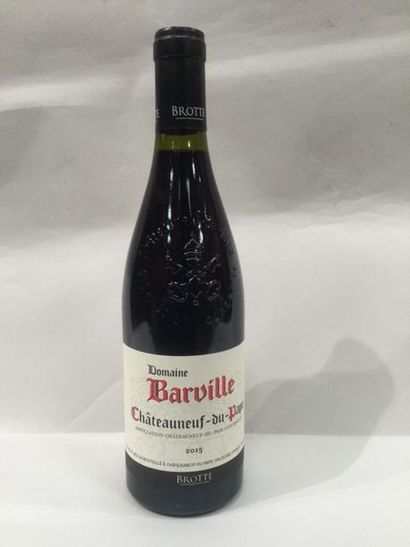 null 6 CHATEAUNEUF-DU-PAPE domaine barville BROTTE 2015