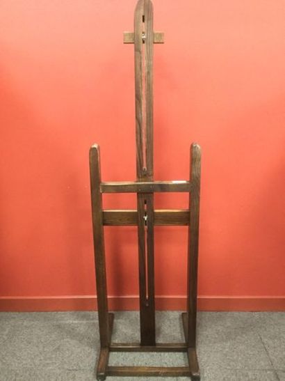 null Chevalet en bois, H. 1,70 cm