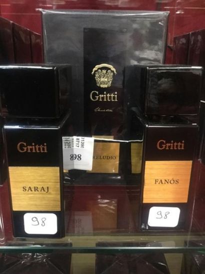 null Parfums : Fanos + Saraj + Preludio 75ml