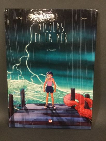  bandes dessinées: Nicolas et la mer tome 2, 1250 ex.( frais judiciaires 14.4% TTC...