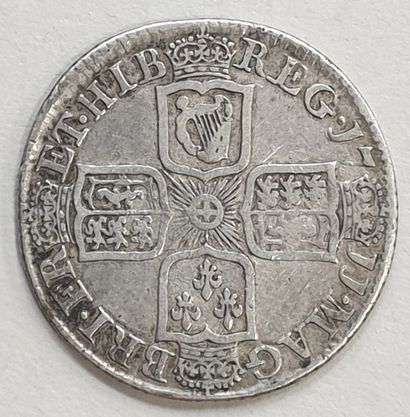 null MONNAIE ÉTRANGÈRE - ROYAUME-UNI, 1 Shilling 1711